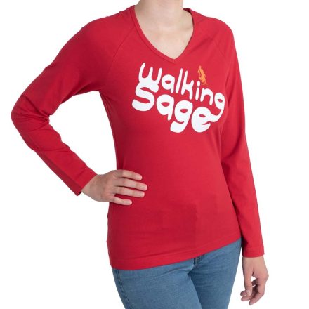 Women's long sleeve T-shirt - WSWLS-721 - red